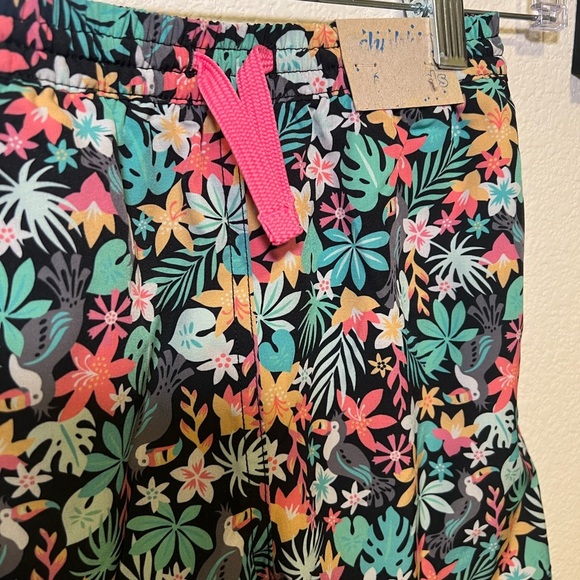 Chubbies Floral Kids's Shorts - Black and Multicolor size 6 - Picture 2 of 6